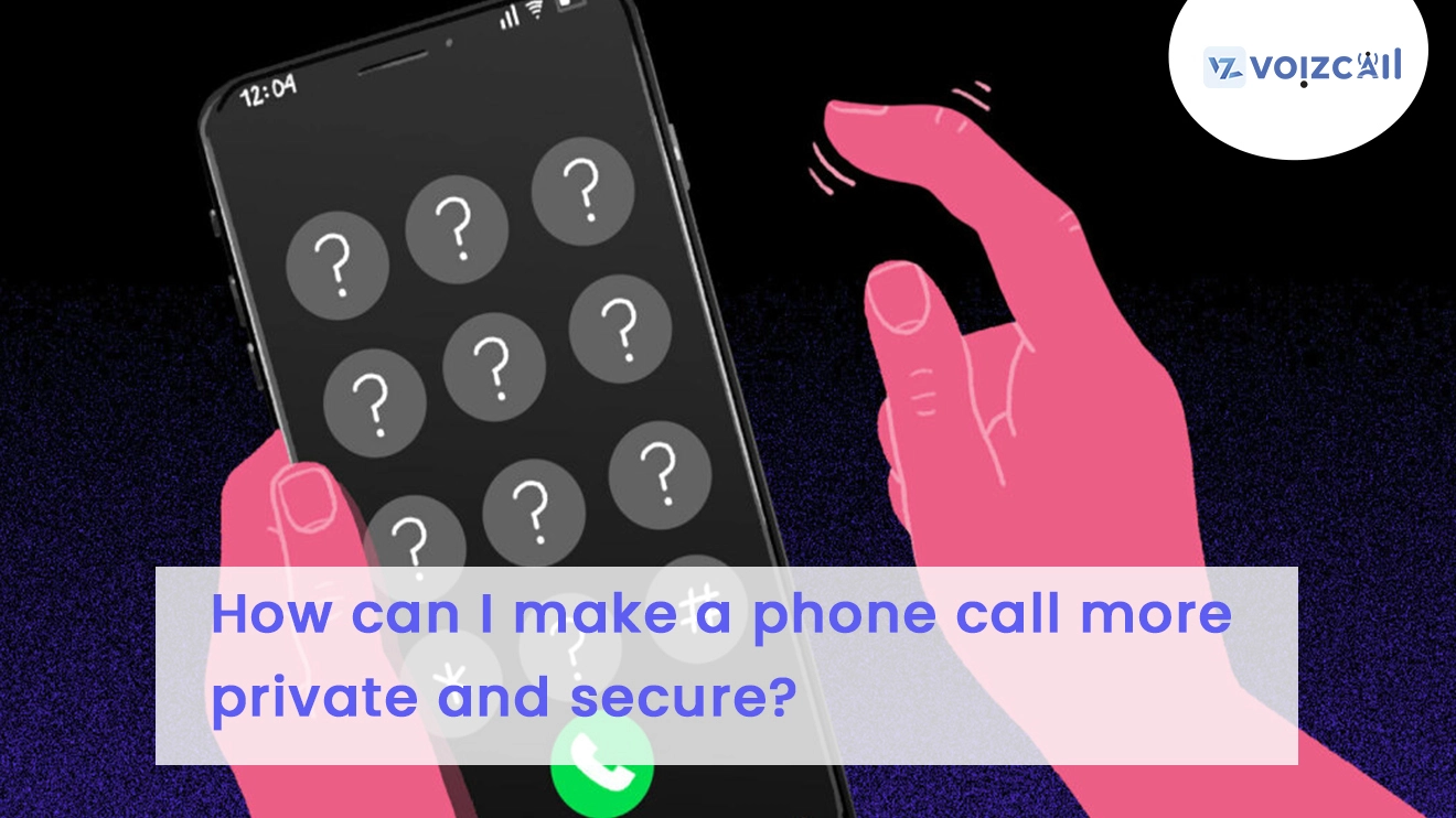 Secure Phone Call Illustration