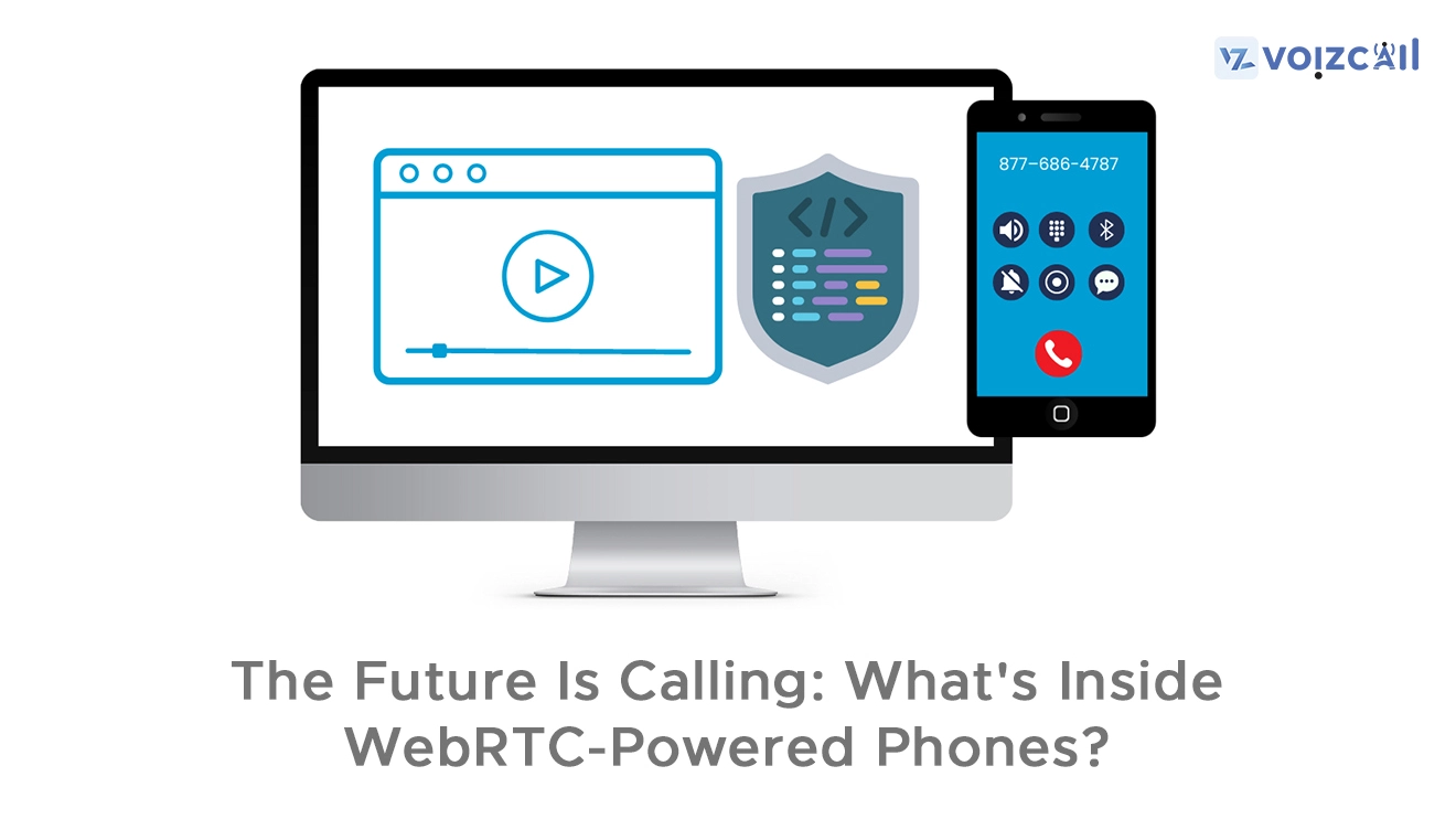 Inside view of WebRTC-powered phone