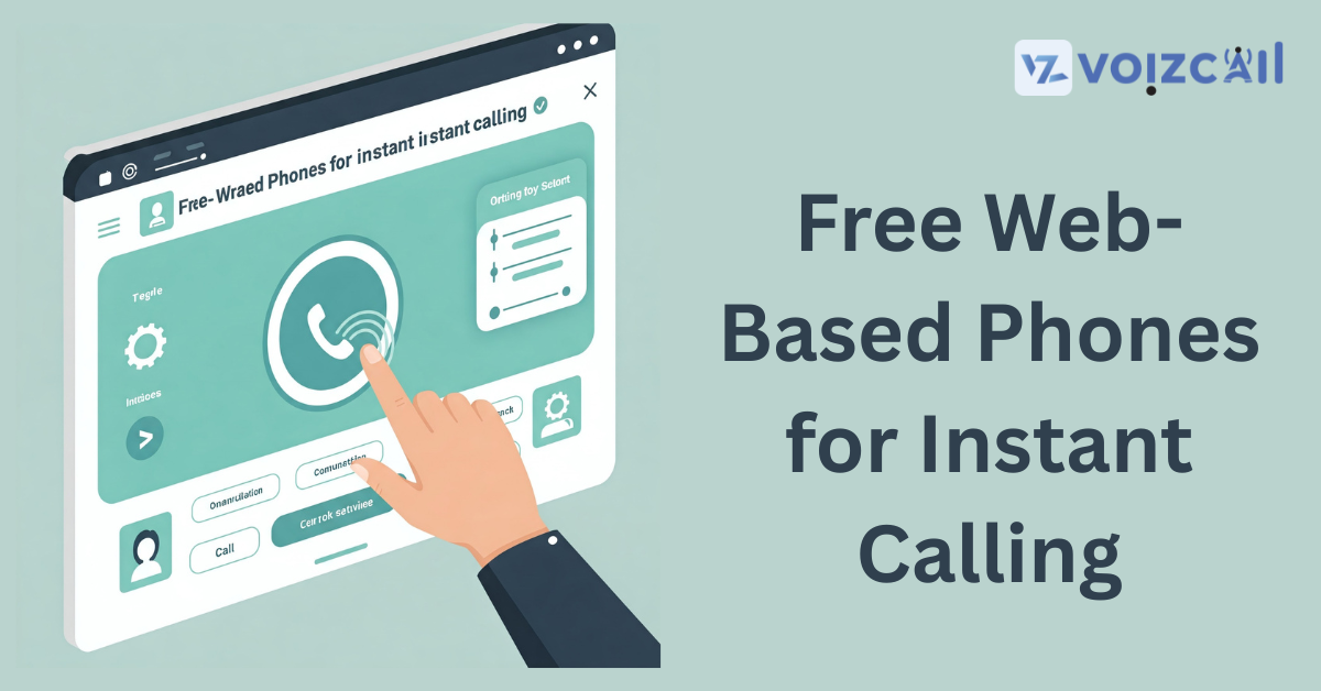 Effortless international calling via web-based phones