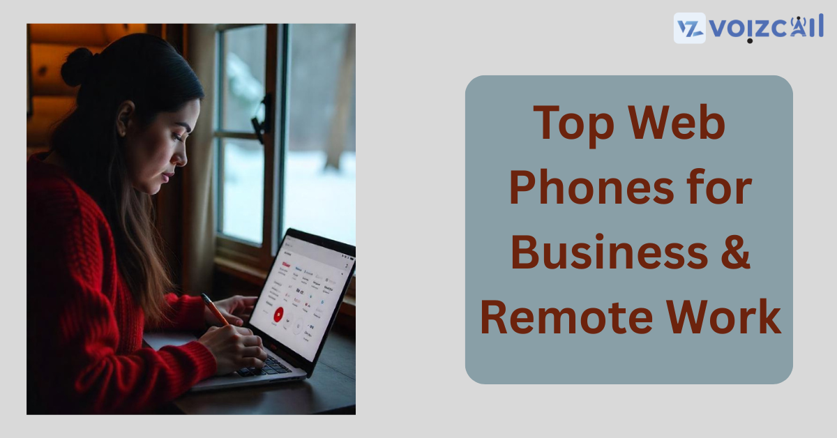 Advanced web phone interface for efficient business calls