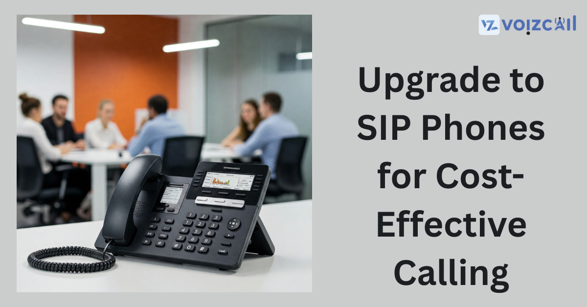 SIP phone showcasing cost-effective VoIP calling features