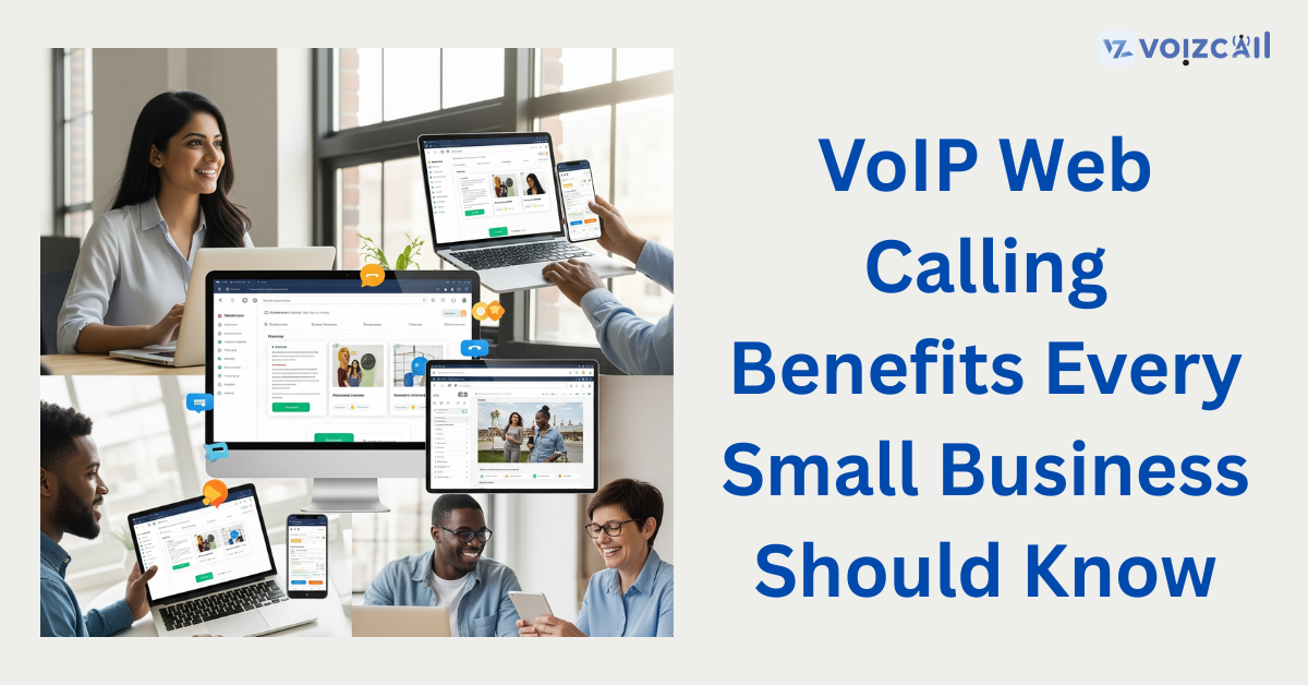 VoIP provider offering web calling features for enhanced customer interaction