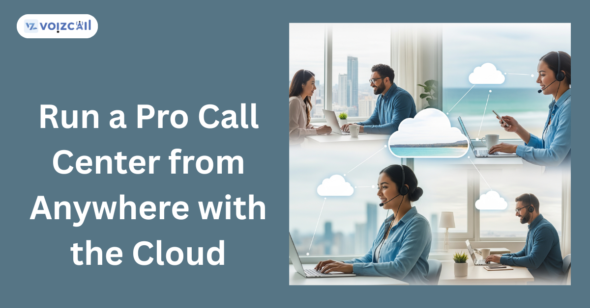 Cloud-based call center dashboard for seamless operations