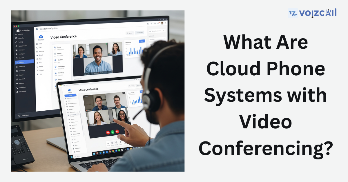 Customer support agent using cloud PBX with video call features