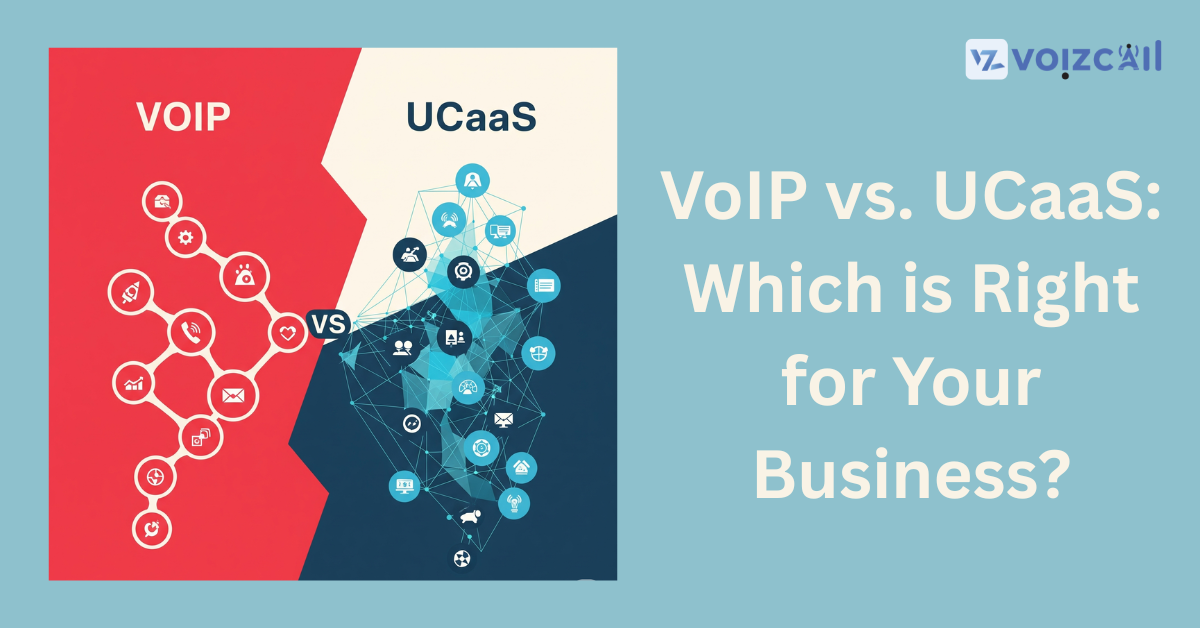 Business team comparing VoIP and UCaaS solutions