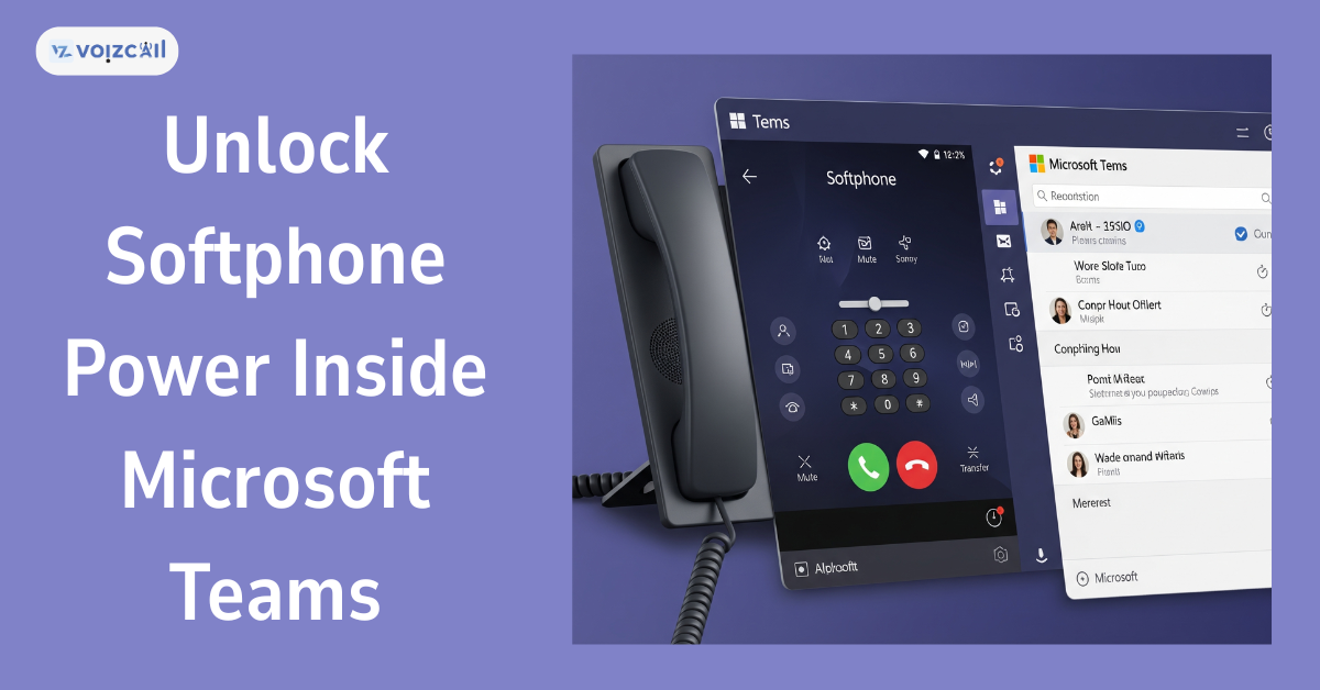 Comparison chart of Teams Phone features vs traditional softphone systems