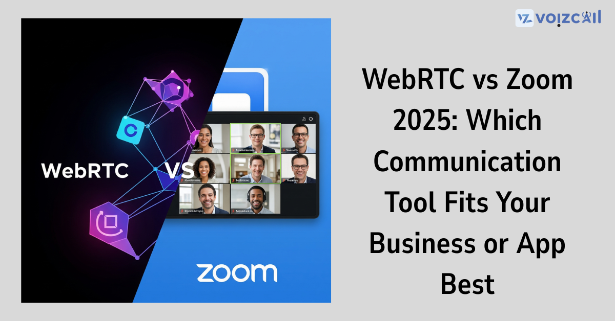 WebRTC architecture diagram showing peer-to-peer video communication in 2025