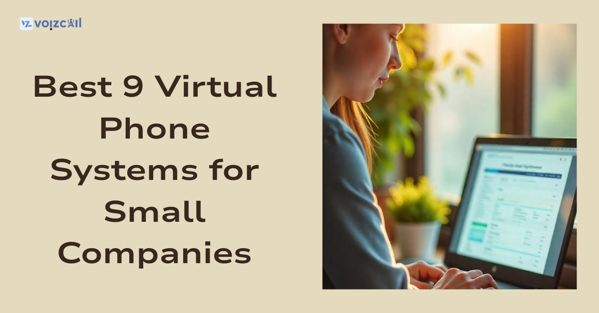 Comparison of top virtual phone systems for small businesses, showing different software interfaces or logos