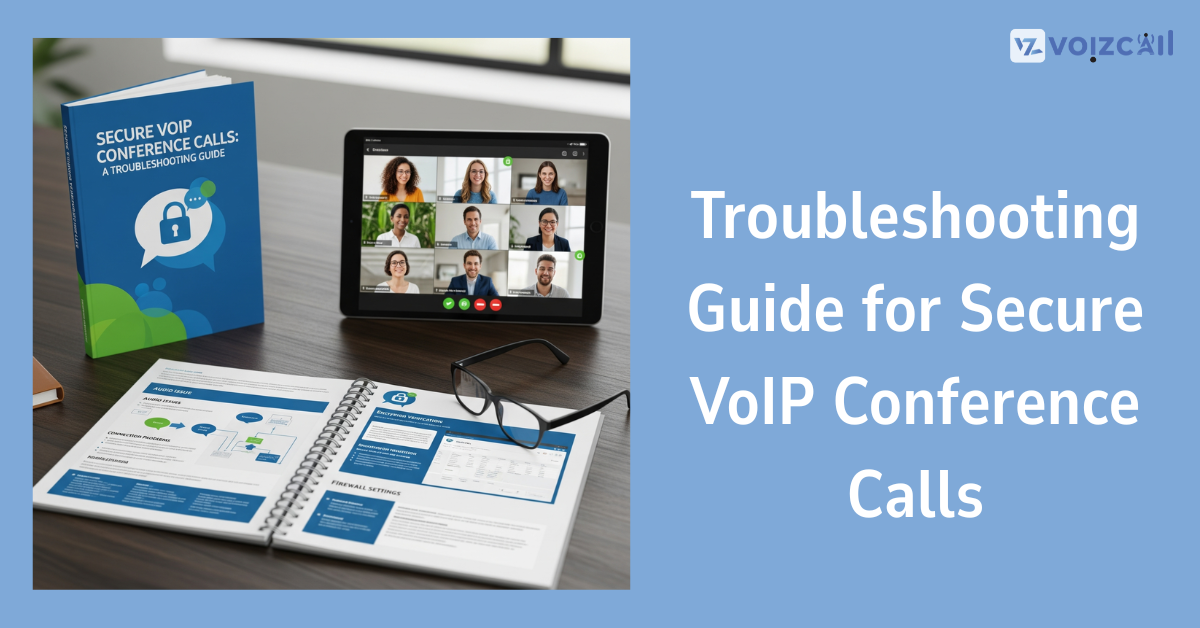 Technician inspecting network settings to resolve VoIP audio problems
